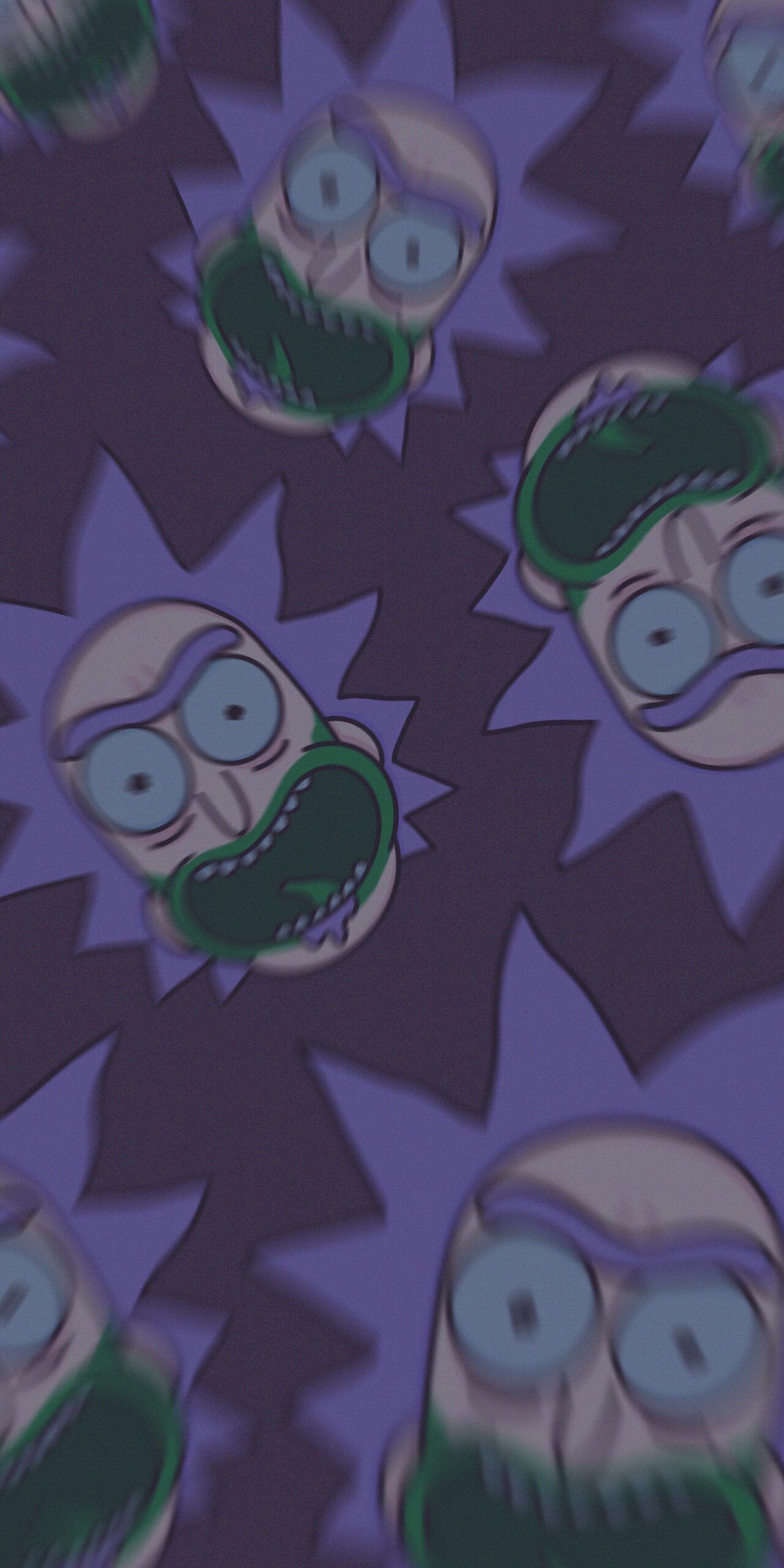 A close up of rick and morty - Rick and Morty