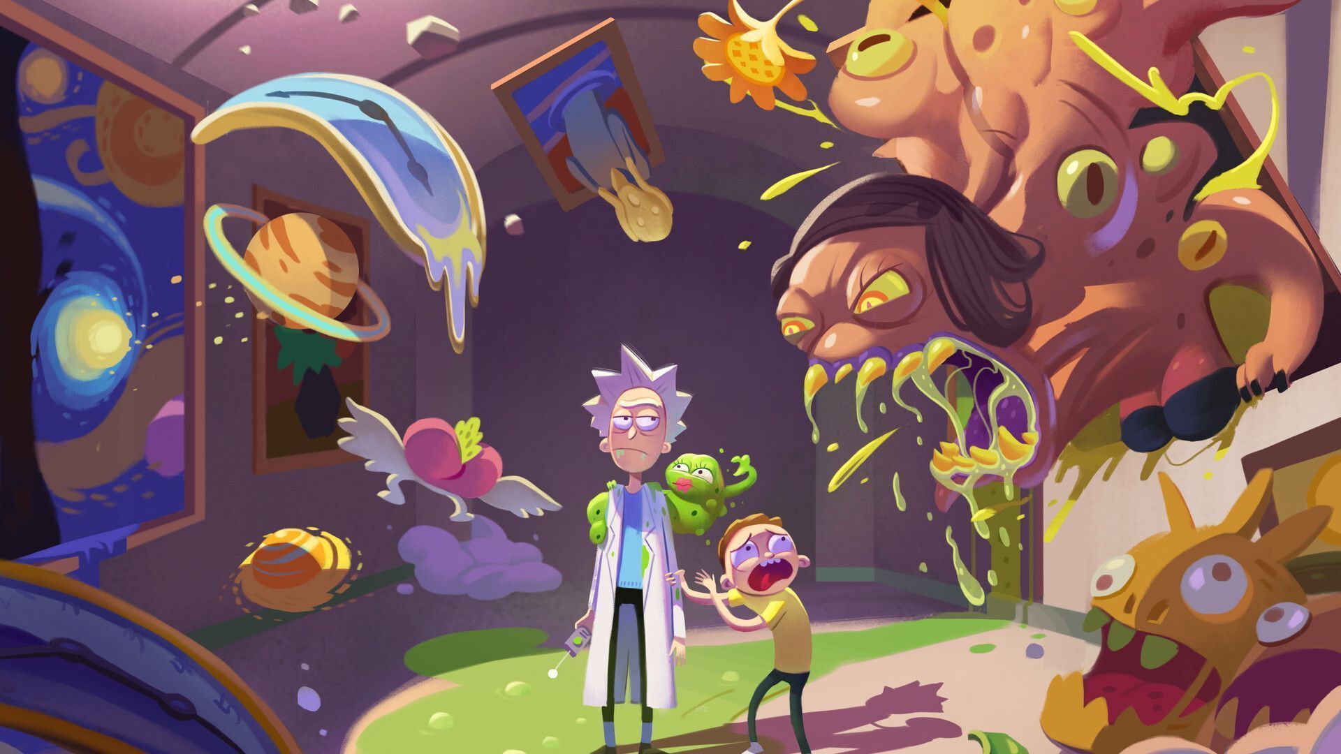Rick And Morty HD Art Laptop Full HD 1080P HD 4k Wallpaper, Image, Background, Photo and Picture