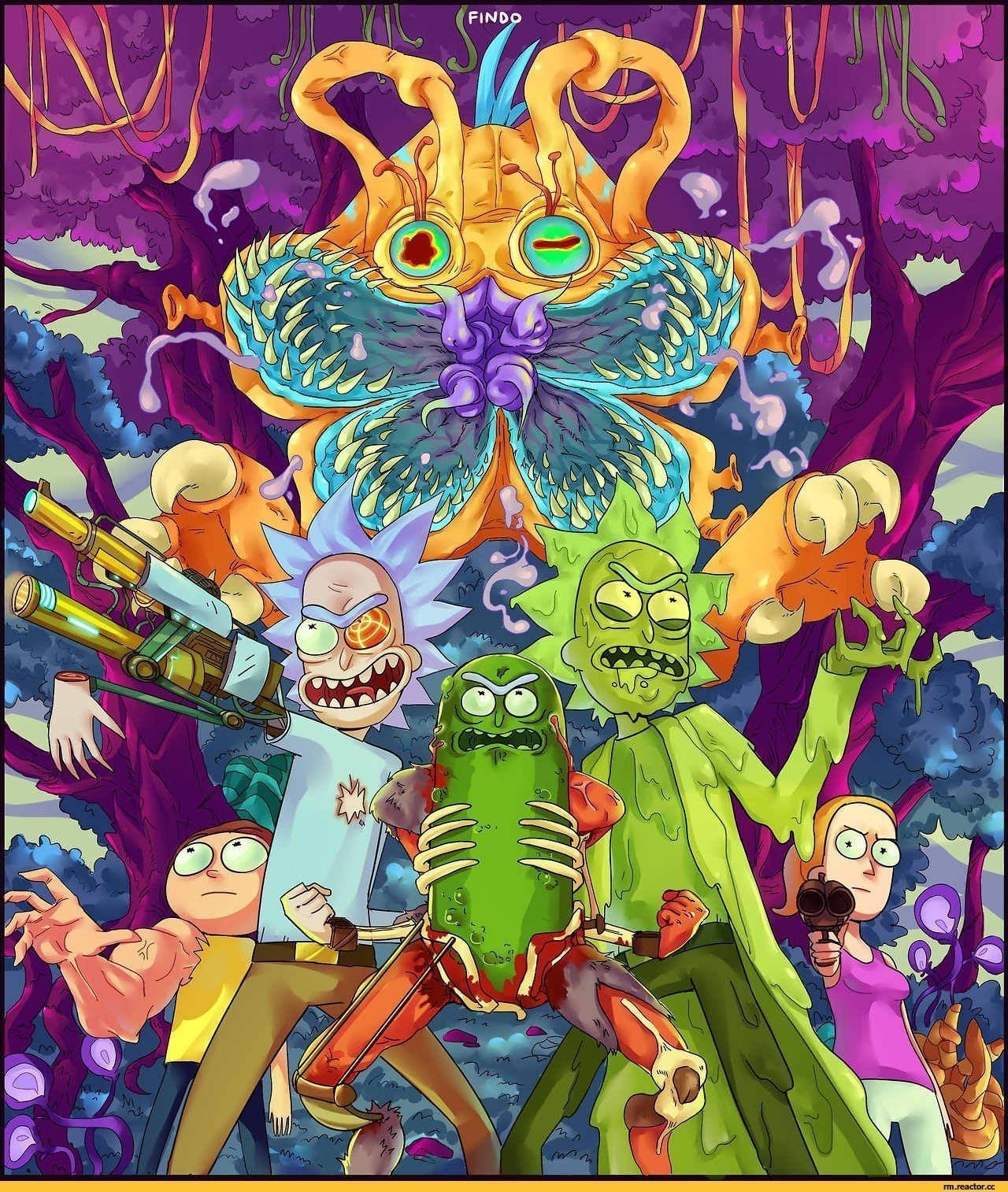 Free Rick And Morty Trippy Wallpaper Downloads, Rick And Morty Trippy Wallpaper for FREE