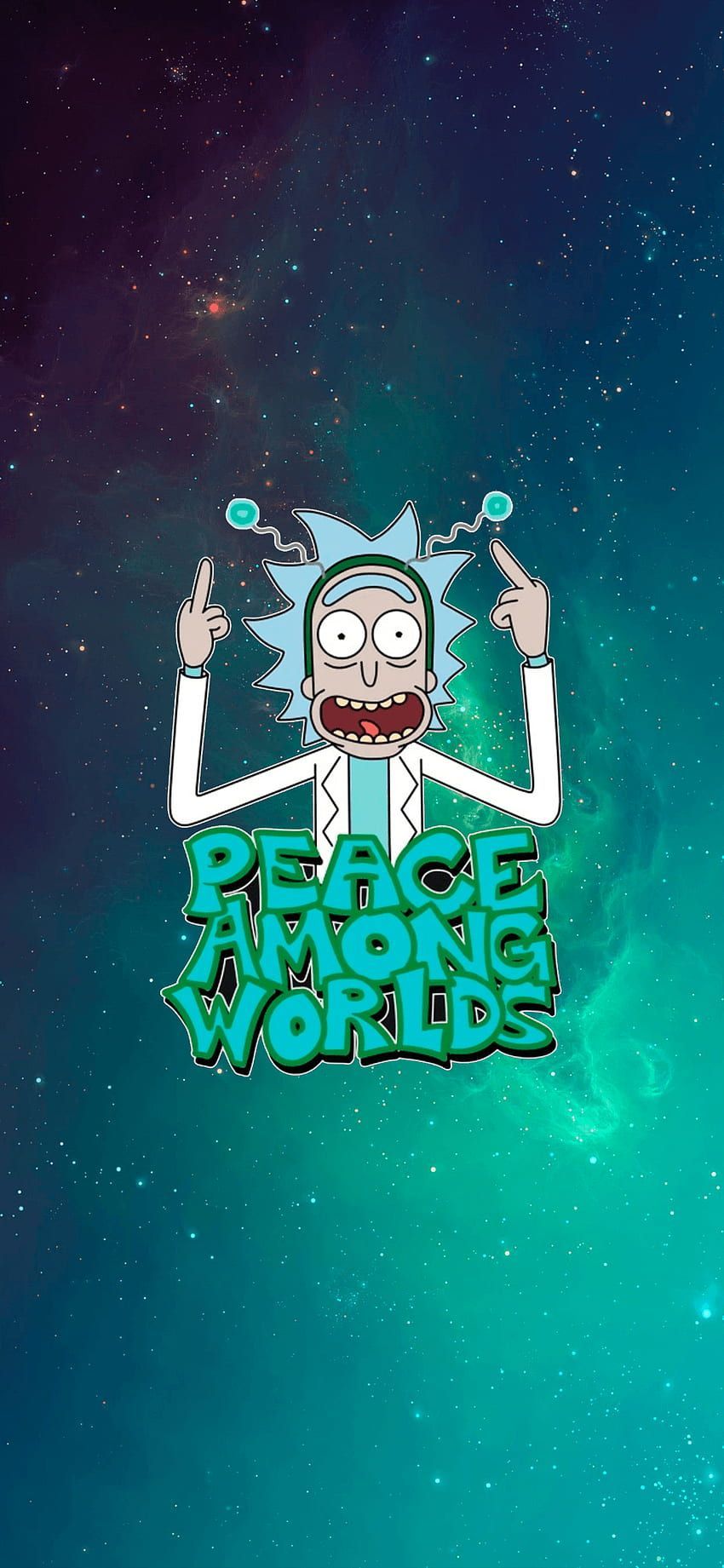 Rick and morty aesthetic HD wallpaper