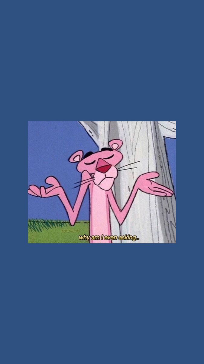 Why am I even asking... - Pink Panther