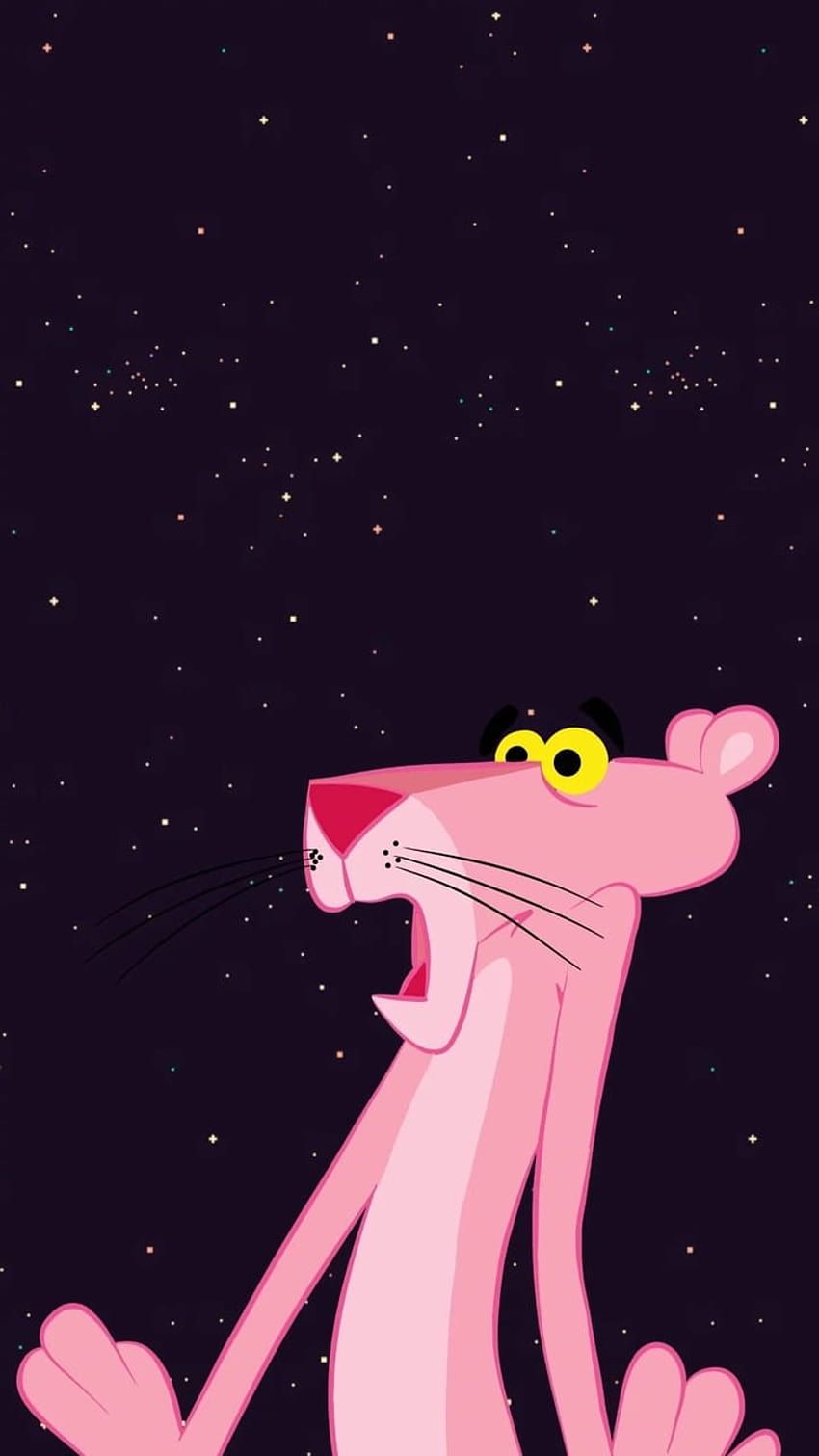 Pink panther, aesthetic, background and cartoon, pink panther funny HD phone wallpaper