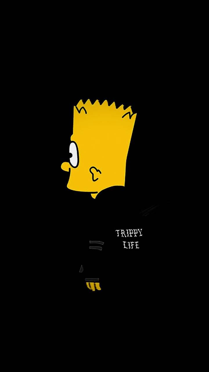 Aesthetic Sad Bart Simpson Wallpaper