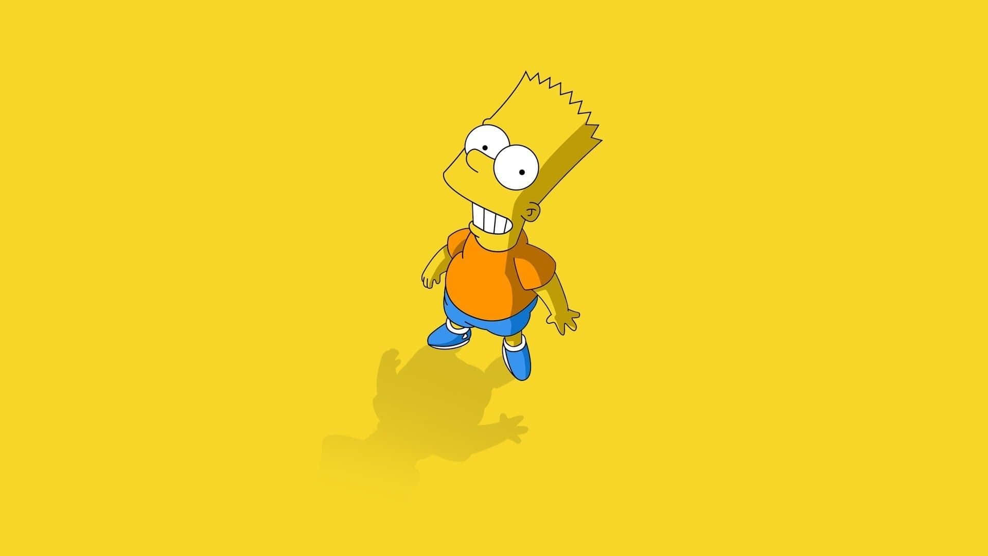 The simpsons hd wallpaper - Bart Simpson