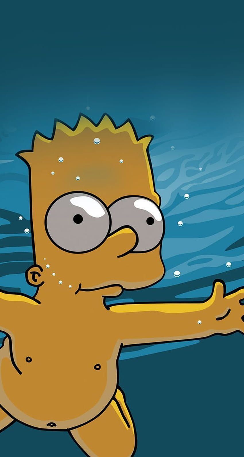 Bart Simpson in the water wallpaper - Bart Simpson