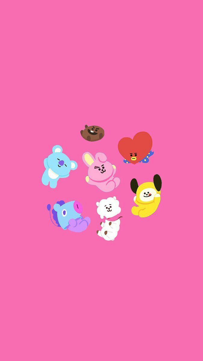 BT21 Wallpapers posted by Sarah Thompson - BT21