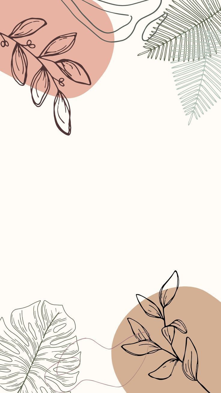 A leafy background with leaves and branches - Vector