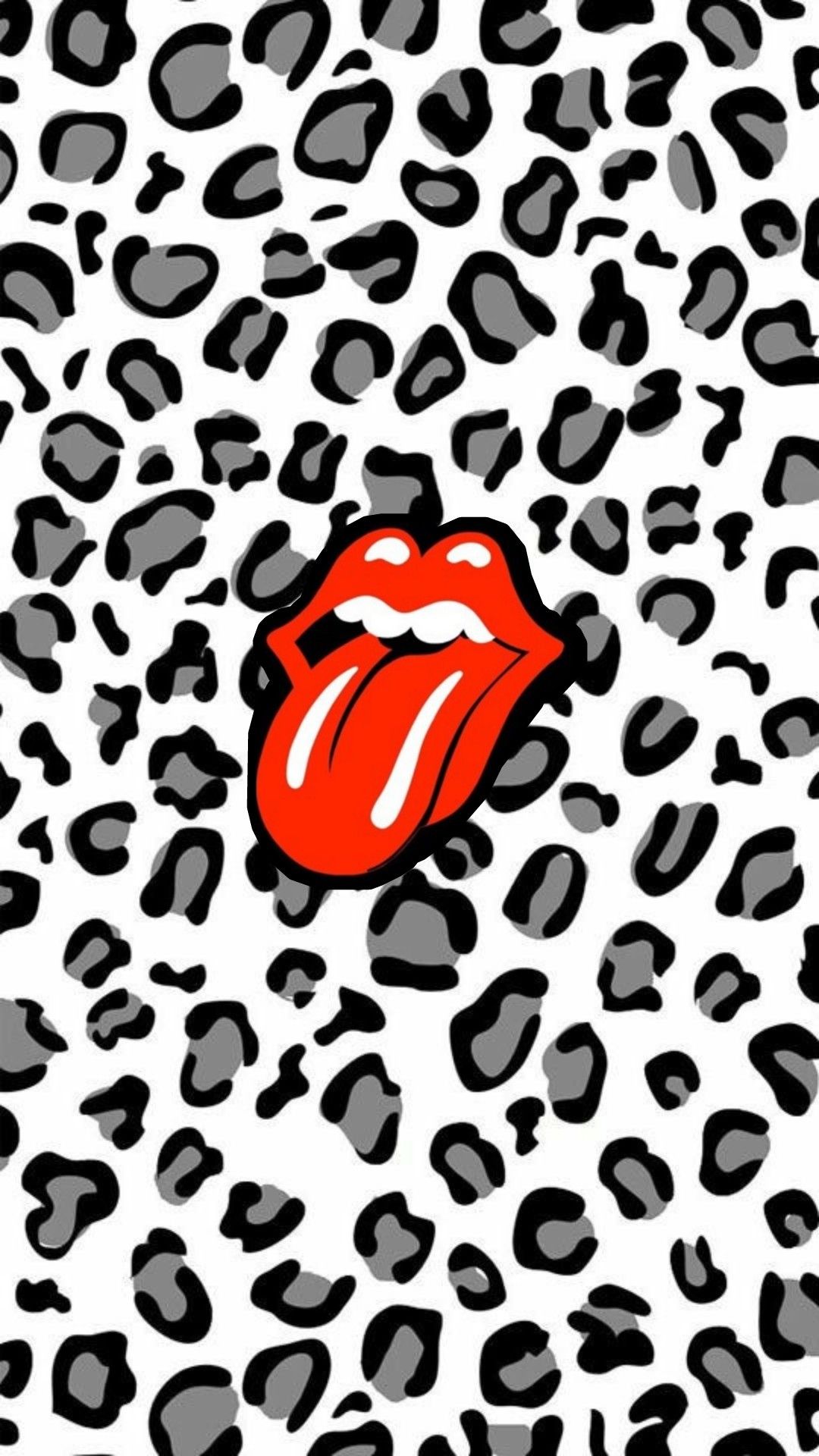 rolling stones wallpaper leopar. Cheetah print wallpaper, Preppy wallpaper, Wallpaper iphone cute