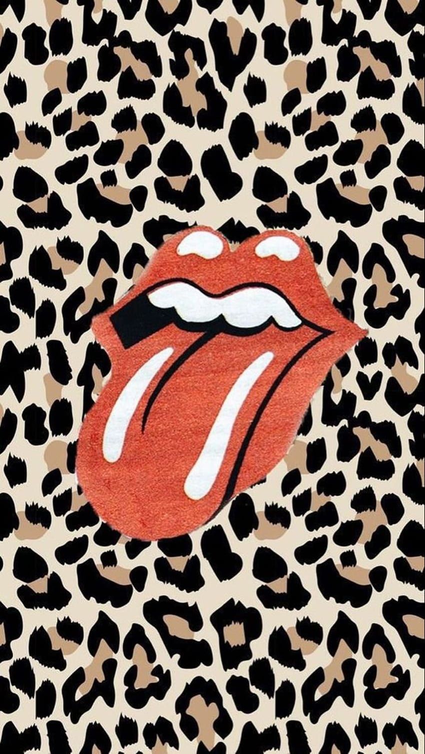 Rolling Stones Cheetah Background. Cheetah print, Preppy, Stone, Cute Rolling Stones HD phone wallpaper