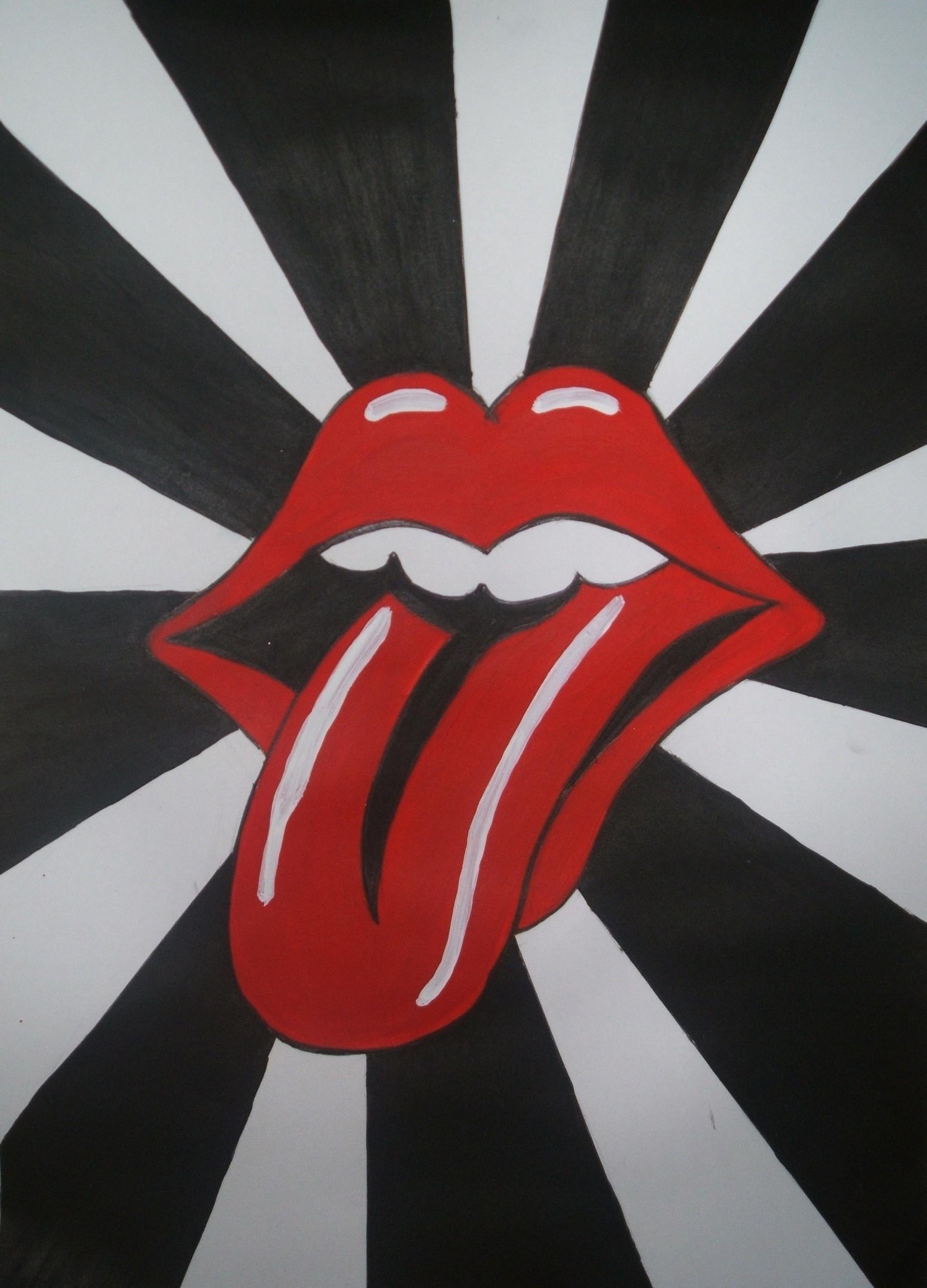 Rolling Stones Sticker Mobile Wallpaper