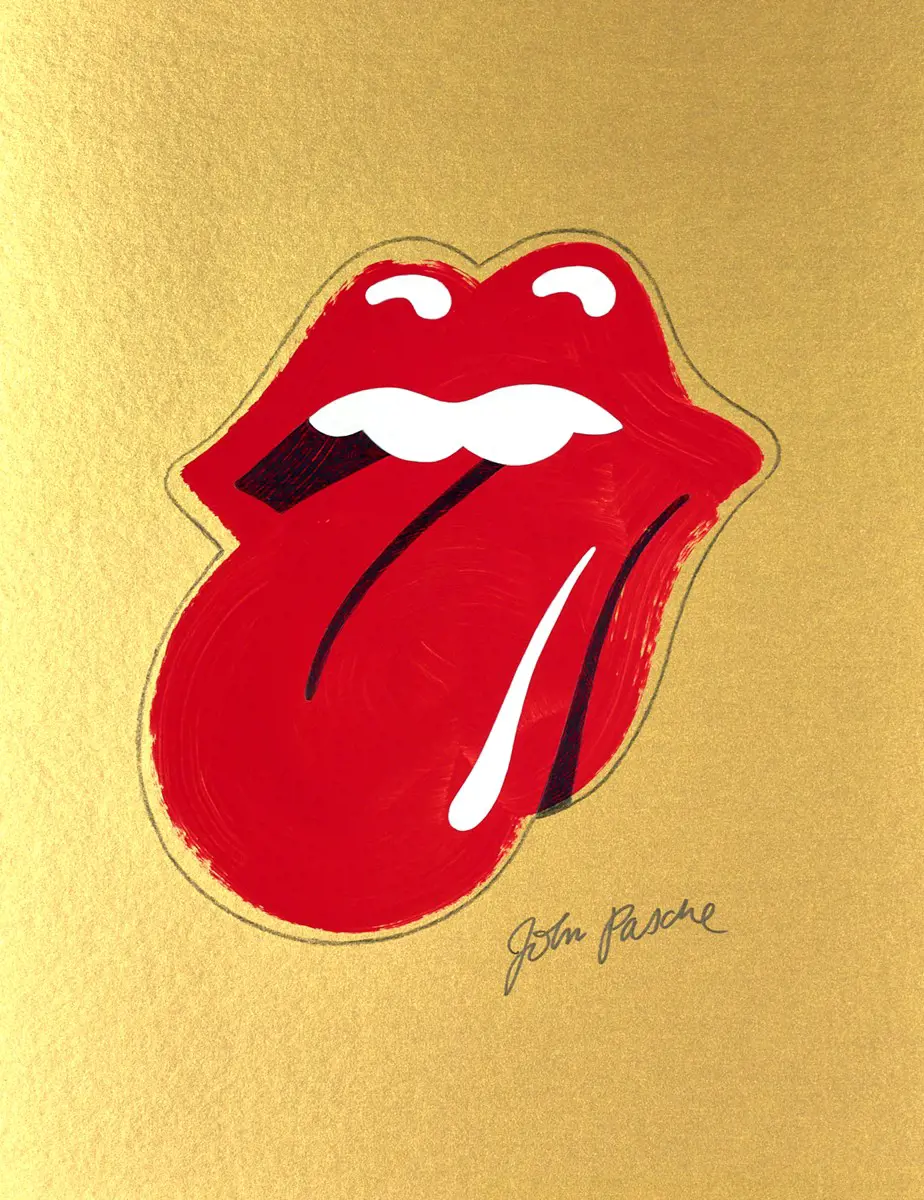 Rolling Stones Logo. Clarendon Fine Art