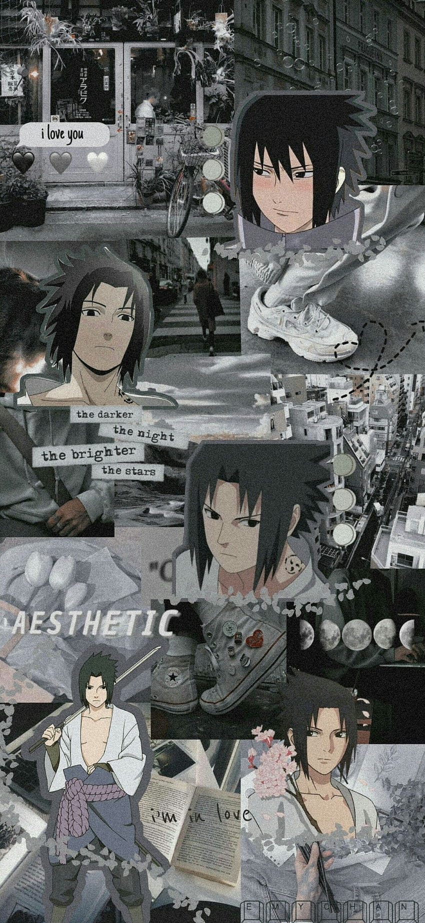 Aesthetic naruto sasuke HD phone wallpaper