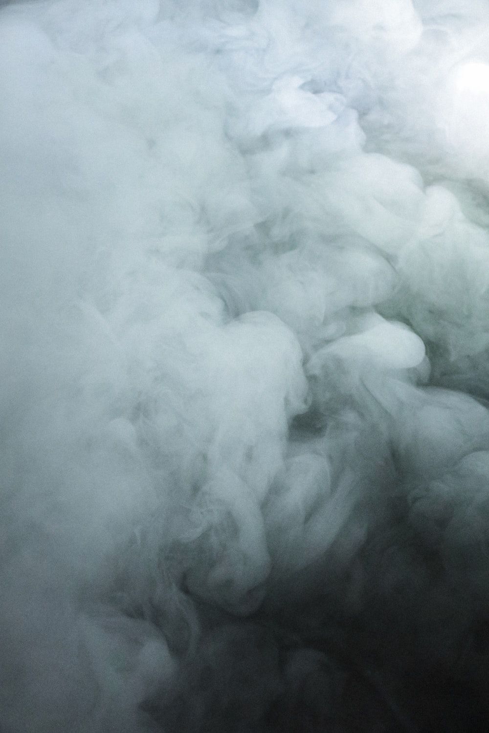 A photograph of smoke in the air - Smoke