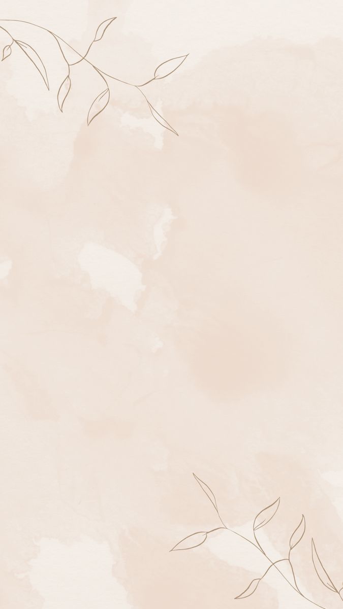 A watercolor background with a branch - Neutral