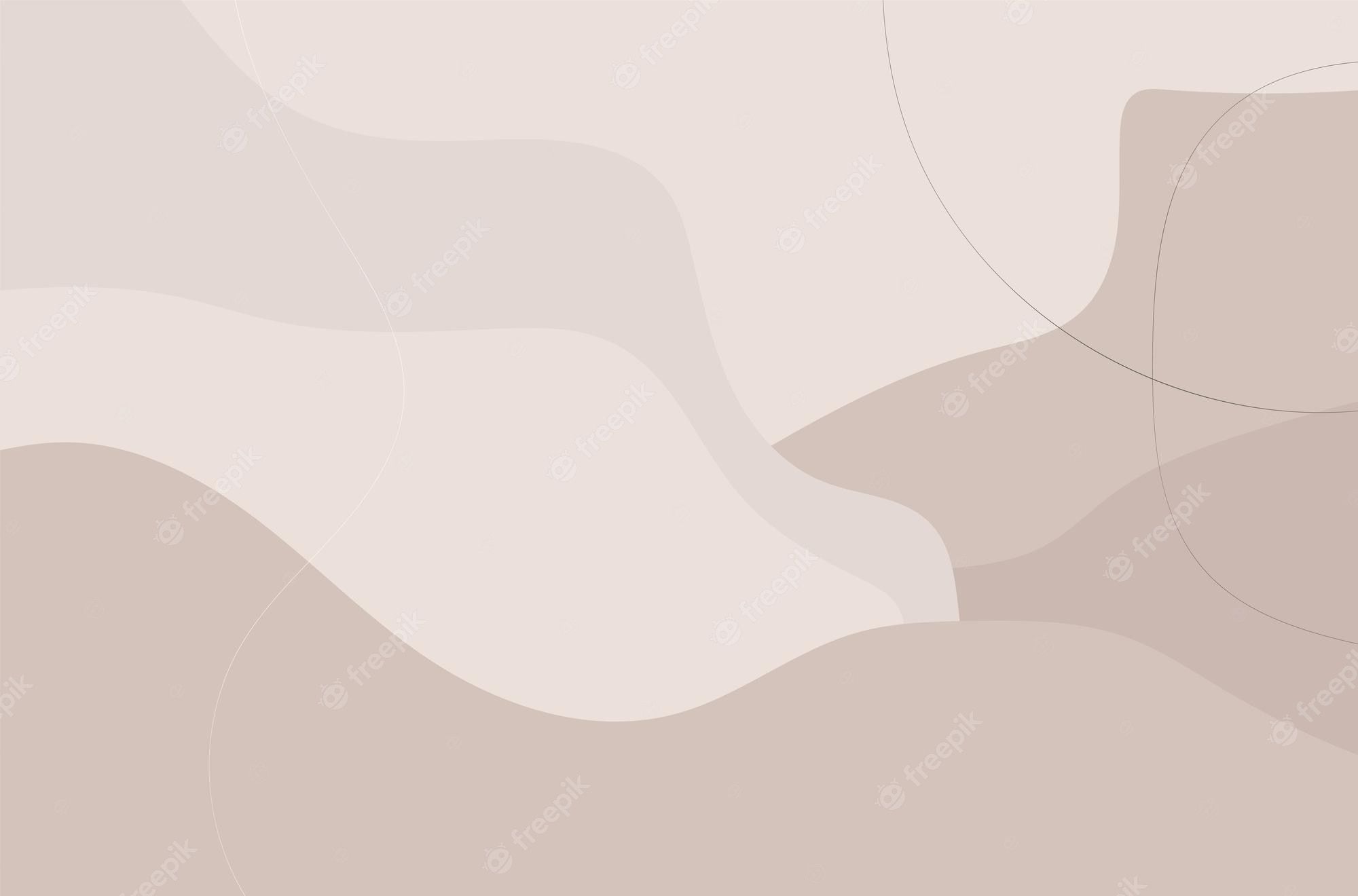 A light brown background with abstract shapes - Neutral