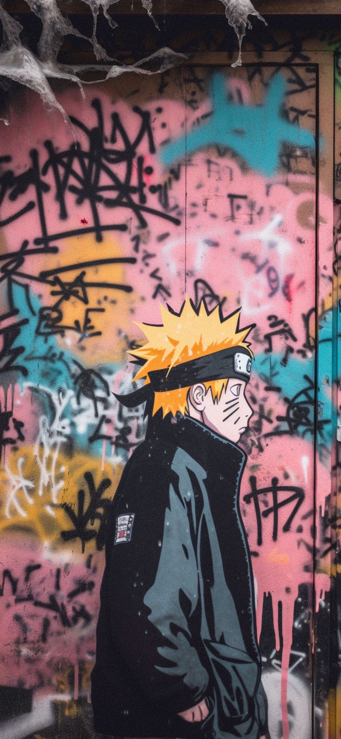 Naruto x Banksy Aesthetic Art Wallpaper Art Wallpaper