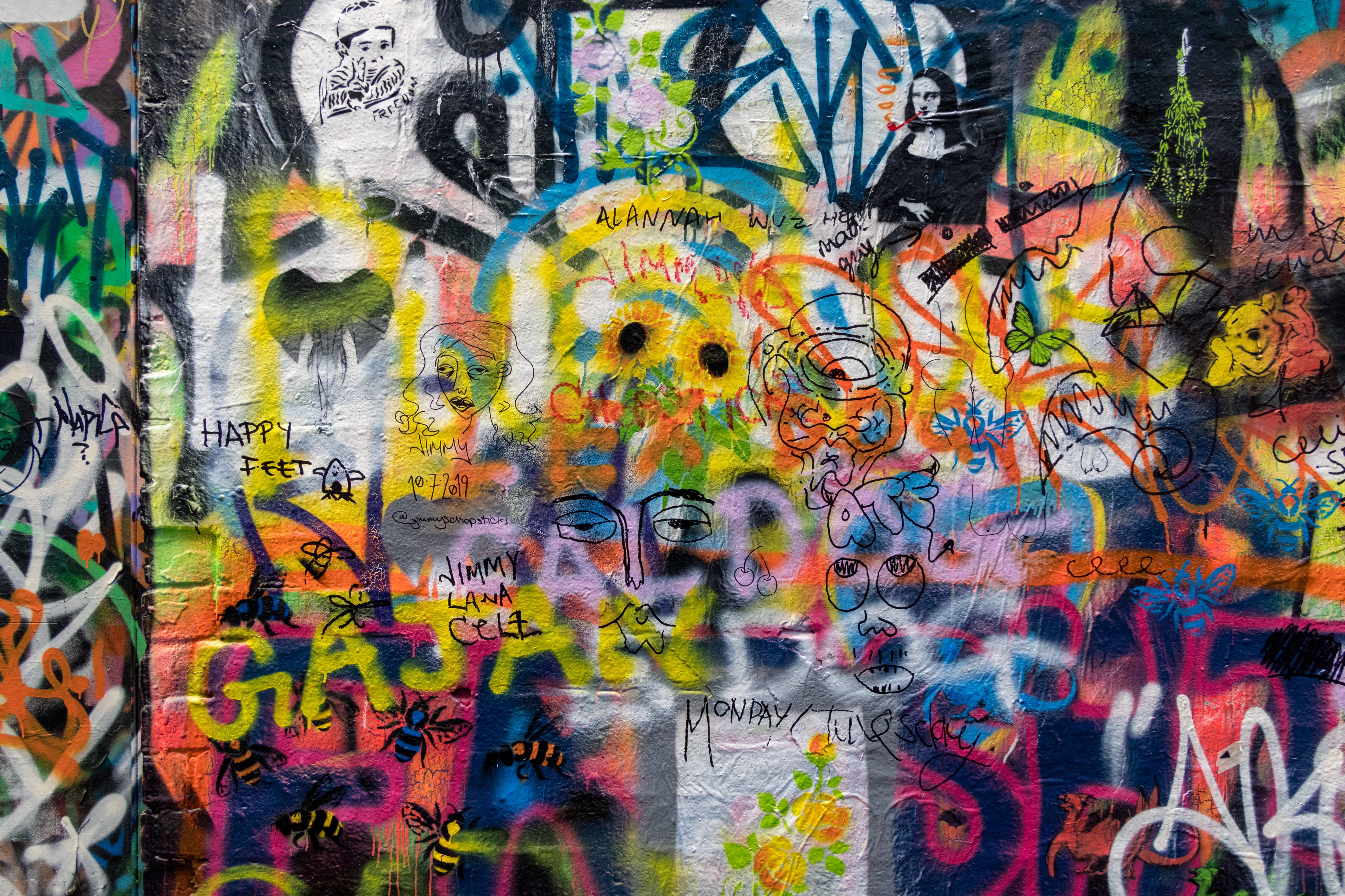 Download Colorful Urban Graffiti Street Art Wallpaper