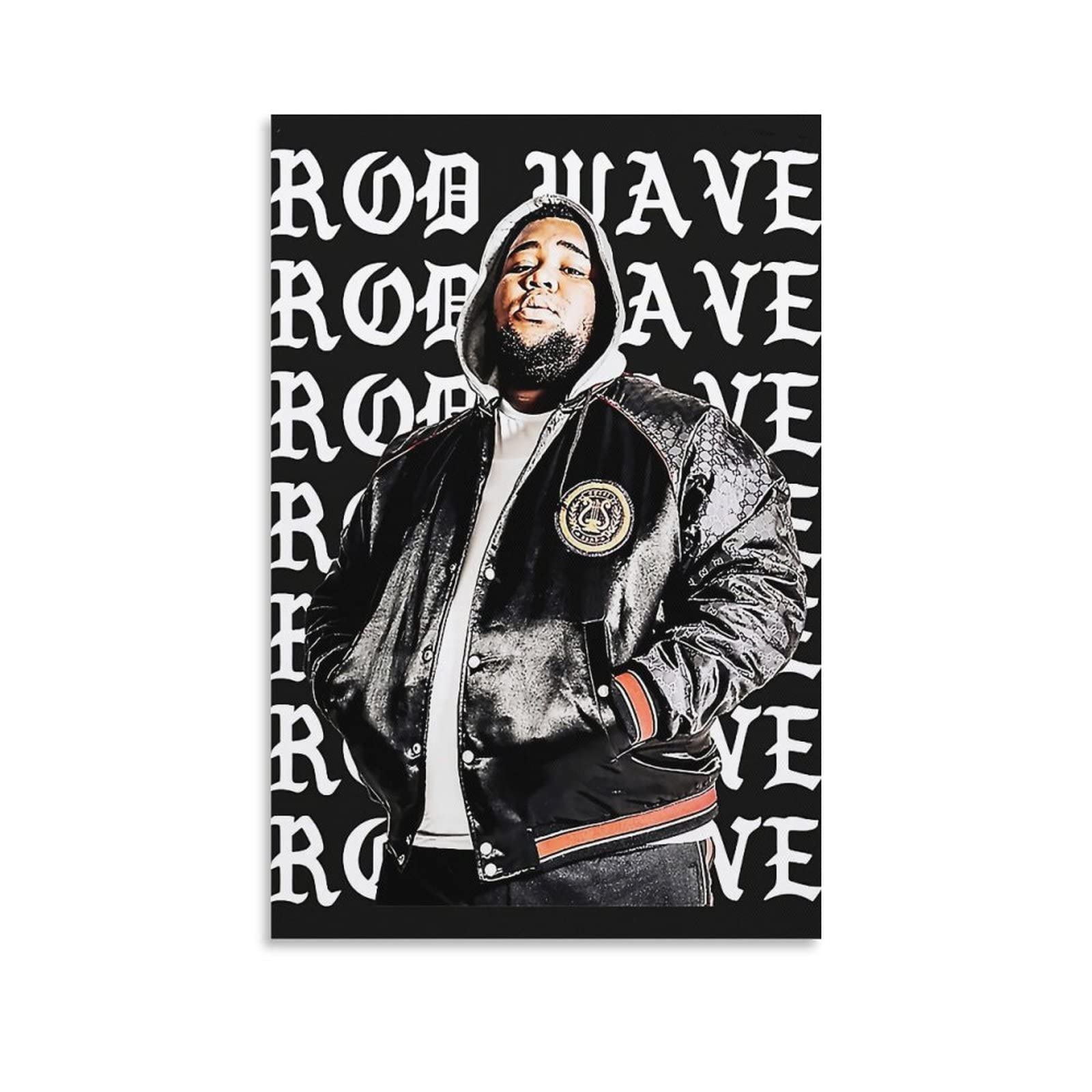 JINHUA Rapper Rod Wave Music Art Poster Canvas Art Poster And Wall Art Modern Family Bedroom Office Dorm Decor Gift 12x18inch(30x45cm): Posters & Prints