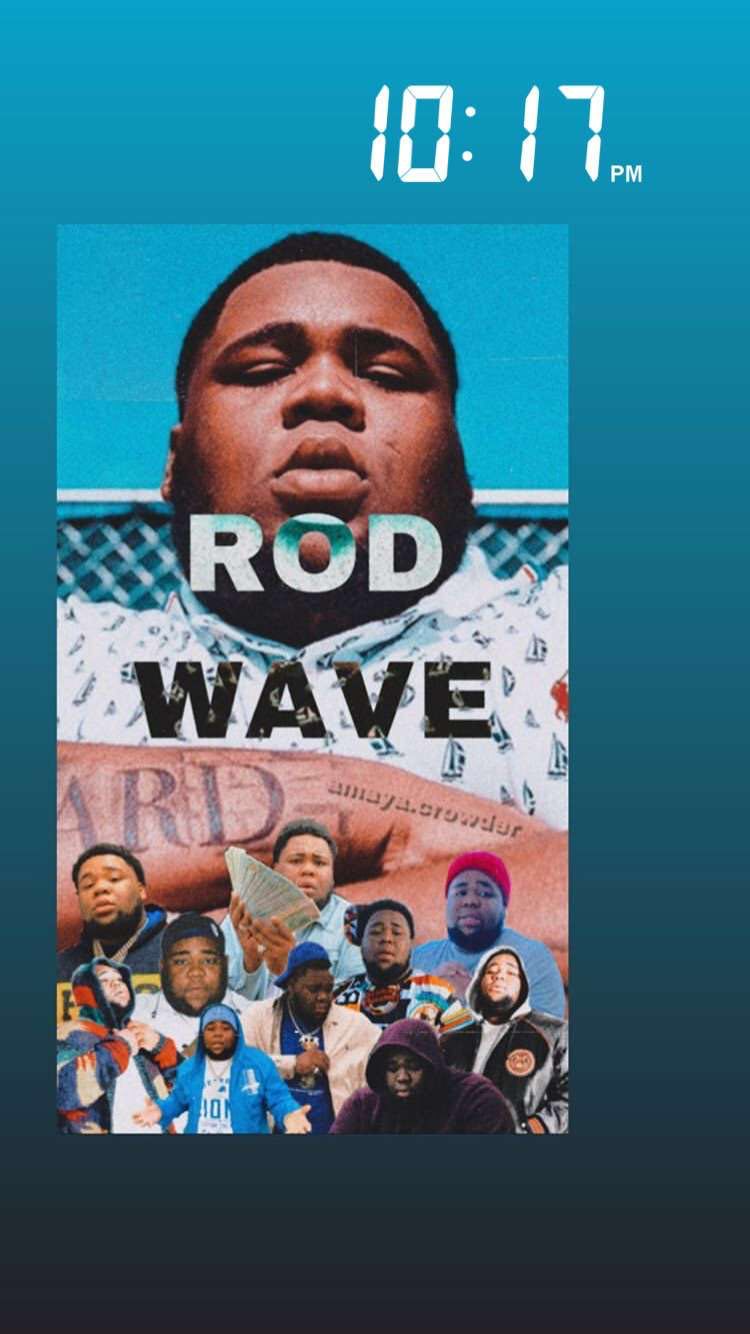 Rod wave. Waves wallpaper, Waves wallpaper iphone, Waves
