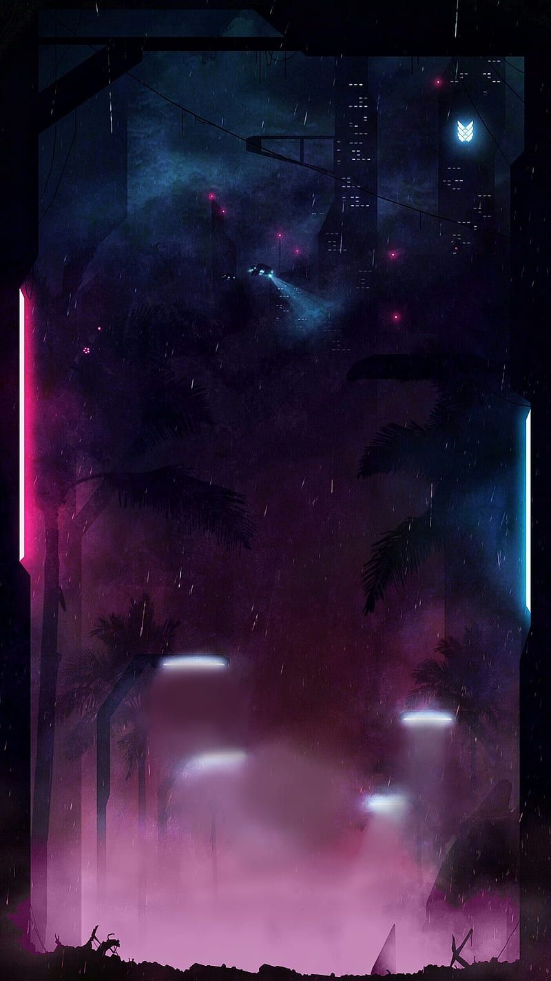 HD vaporwave wallpaper