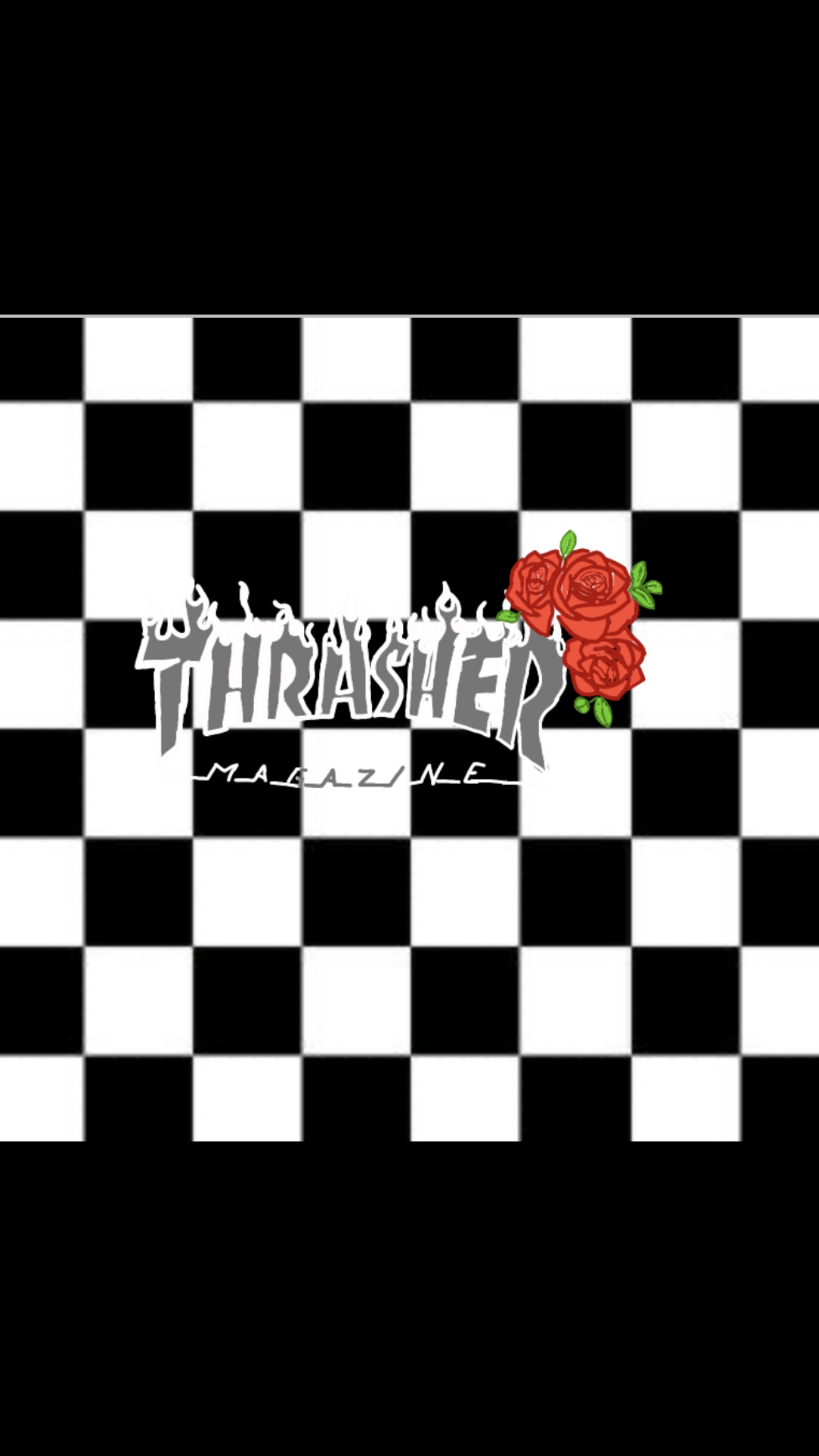 Thrasher wallpaper I made for my phone. - Thrasher