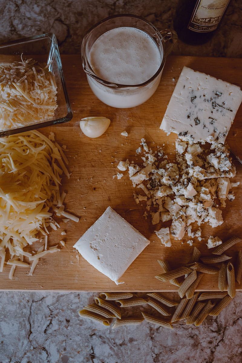 Cheese, pasta, cooking, aesthetics, HD phone wallpaper