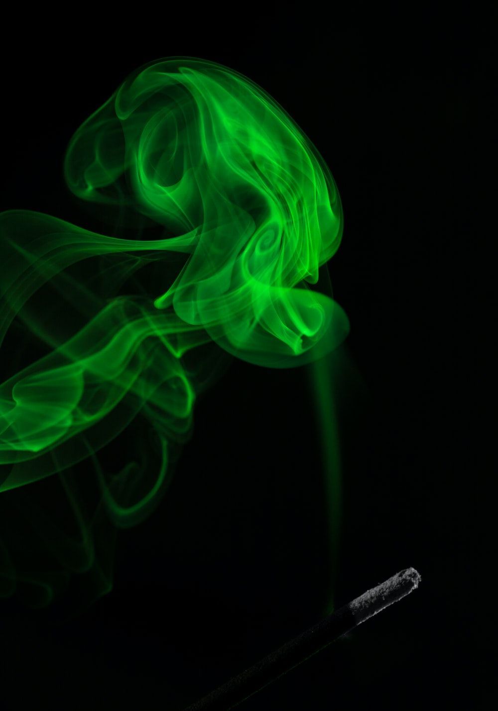 Green Smoke Wallpaper