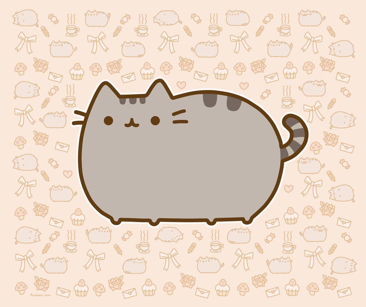 Pusheen cat wallpaper, free to download and use for your desktop, laptop, tablet or phone - Pusheen