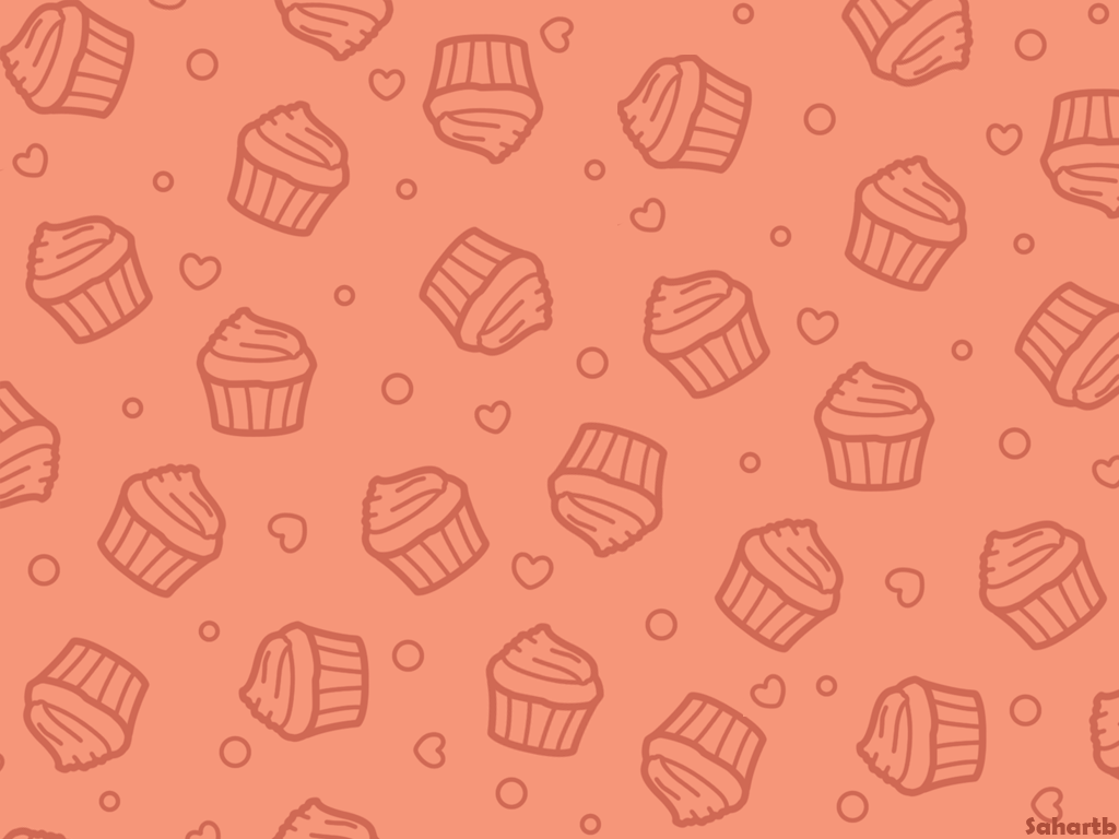 Kawaii Muffin Wallpaper