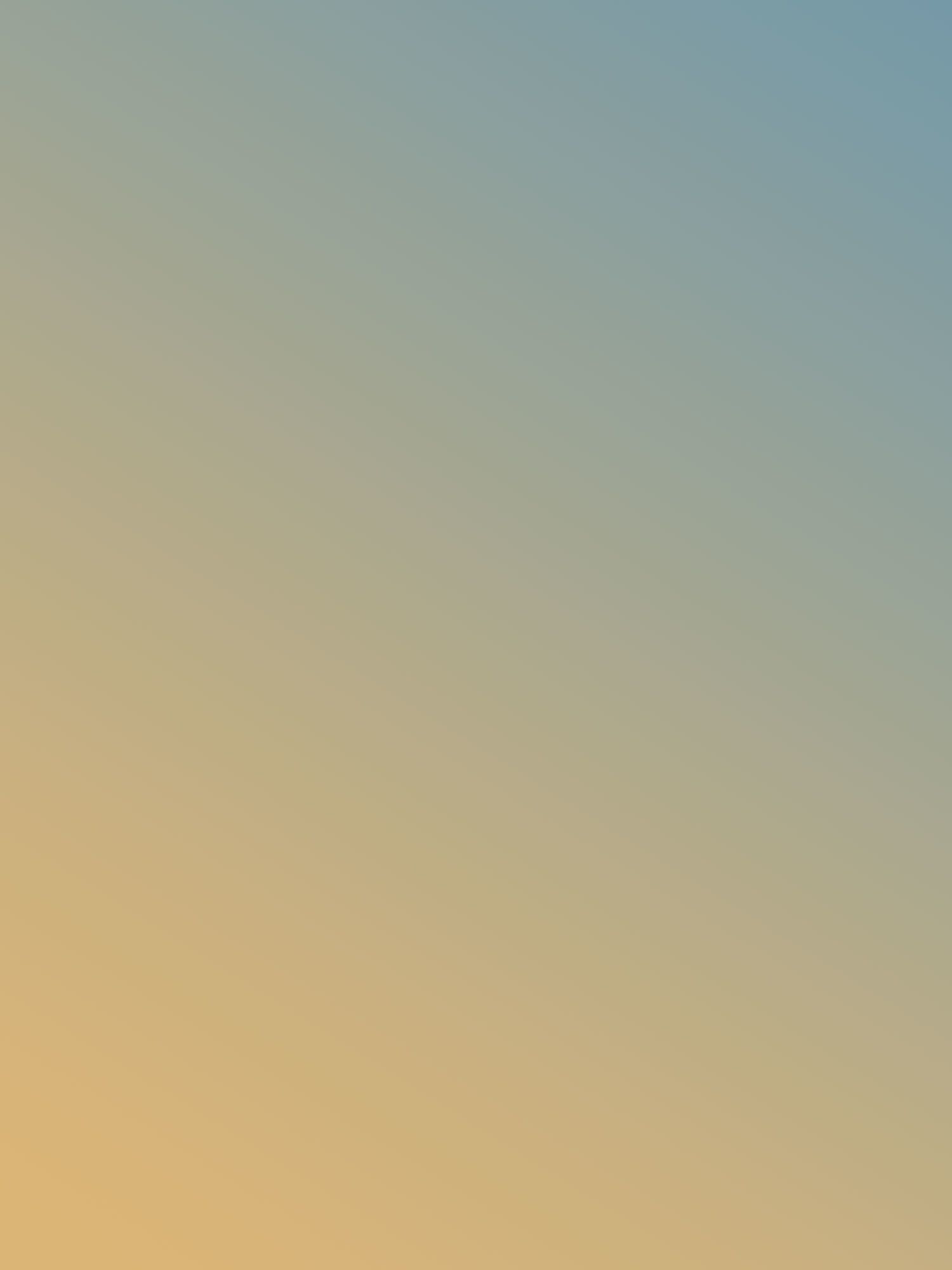 A sunset with a gradient of blue to yellow - Mental health