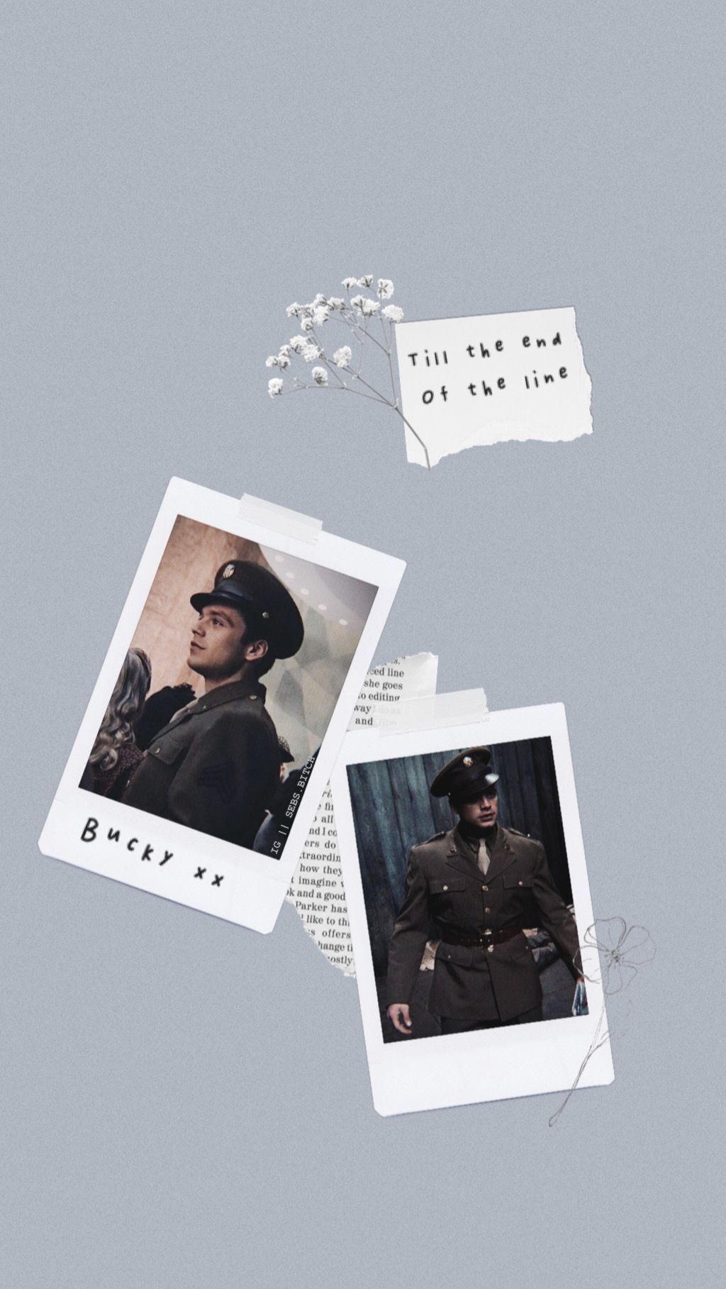 Bucky Barnes Aesthetic Wallpaper