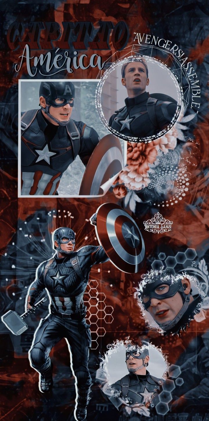 Captain America wallpaper I made for my phone! - Captain America