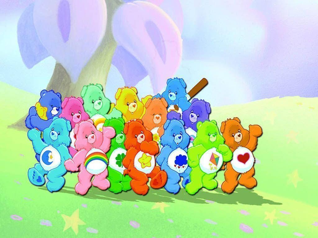 The Care Bears are a group of multi-colored bears that were introduced in 1983. - Care Bears