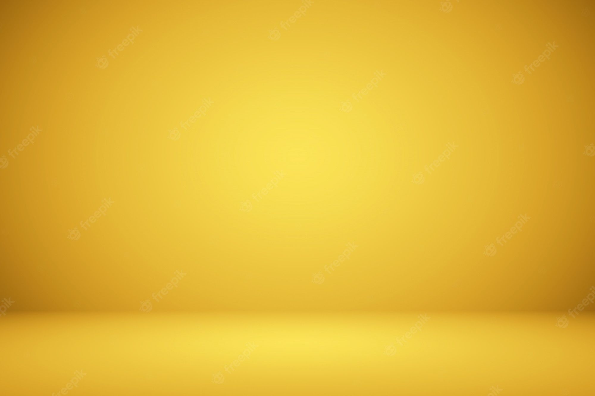 Abstract gradient gold, used as background for display your products. - Yellow