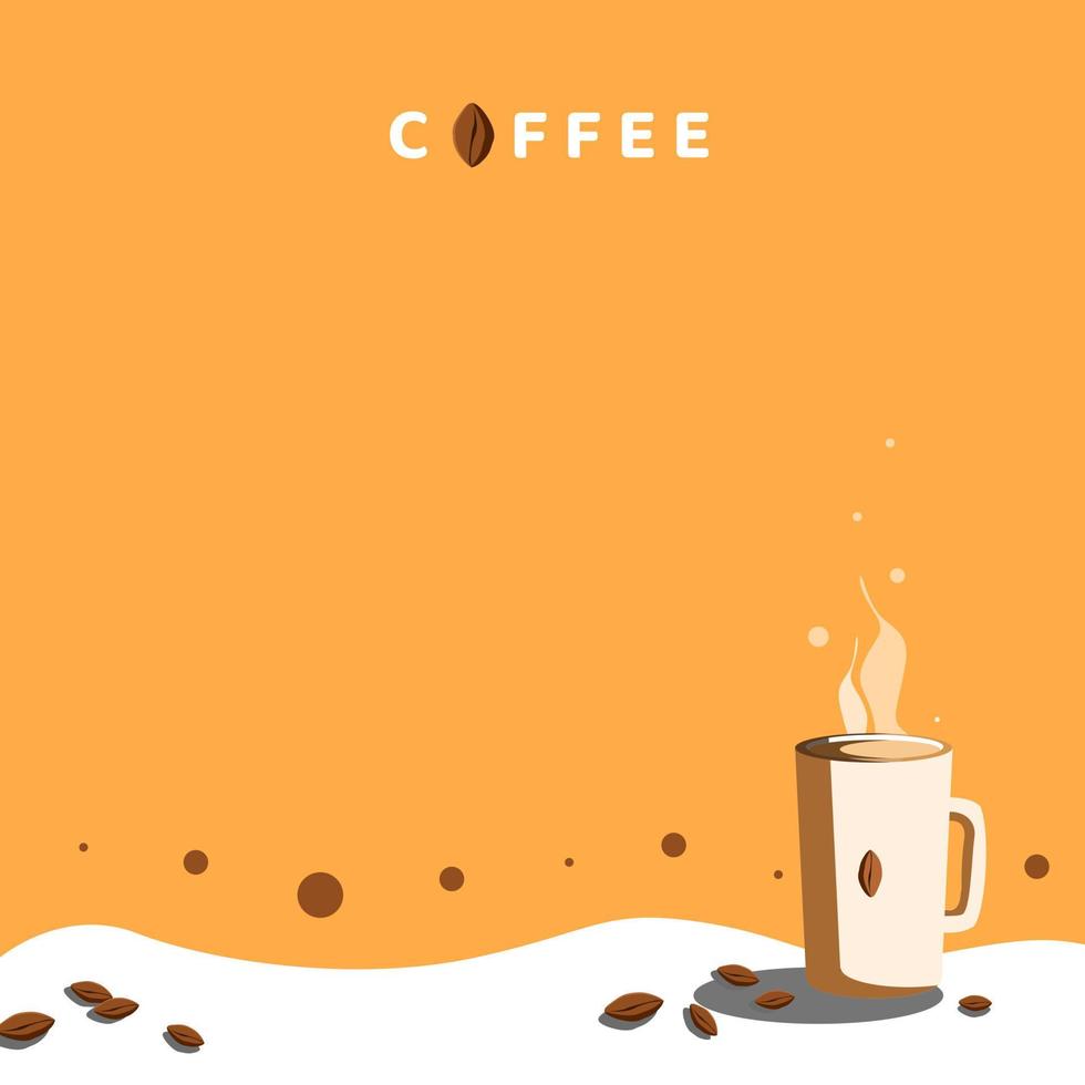 Background Drink Coffee Design Vector Illustration