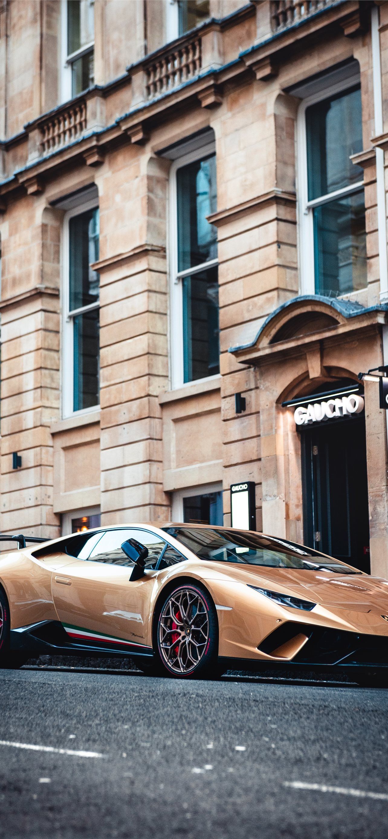 A car is parked on the street - Cars