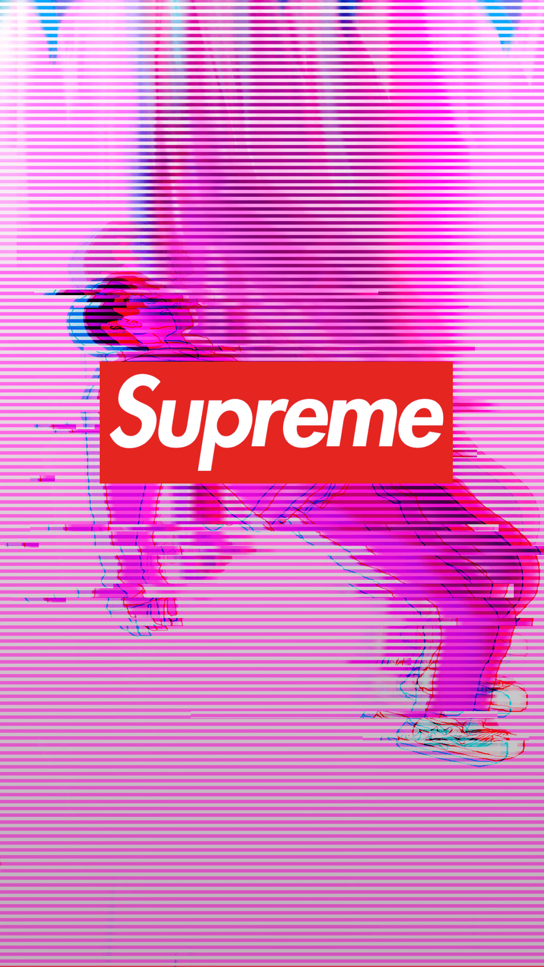 A poster that has the word supreme on it - Supreme