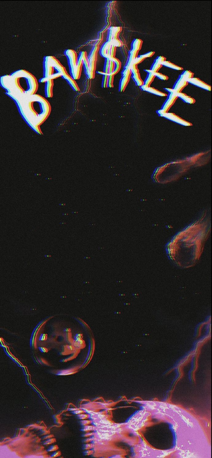 Bawse phone wallpaper background aesthetic for guys with a galaxy background - Chance the Rapper