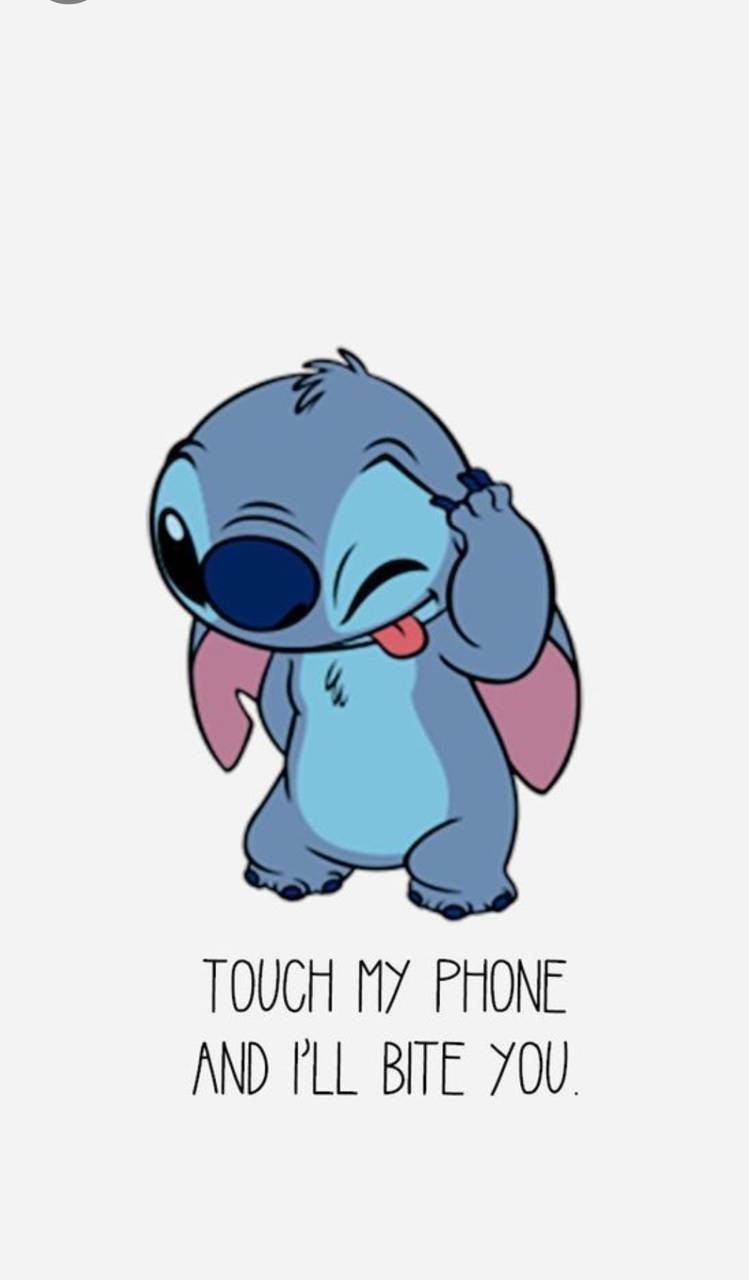 Download Don't Touch My Phone. I'll Bite You! Wallpaper