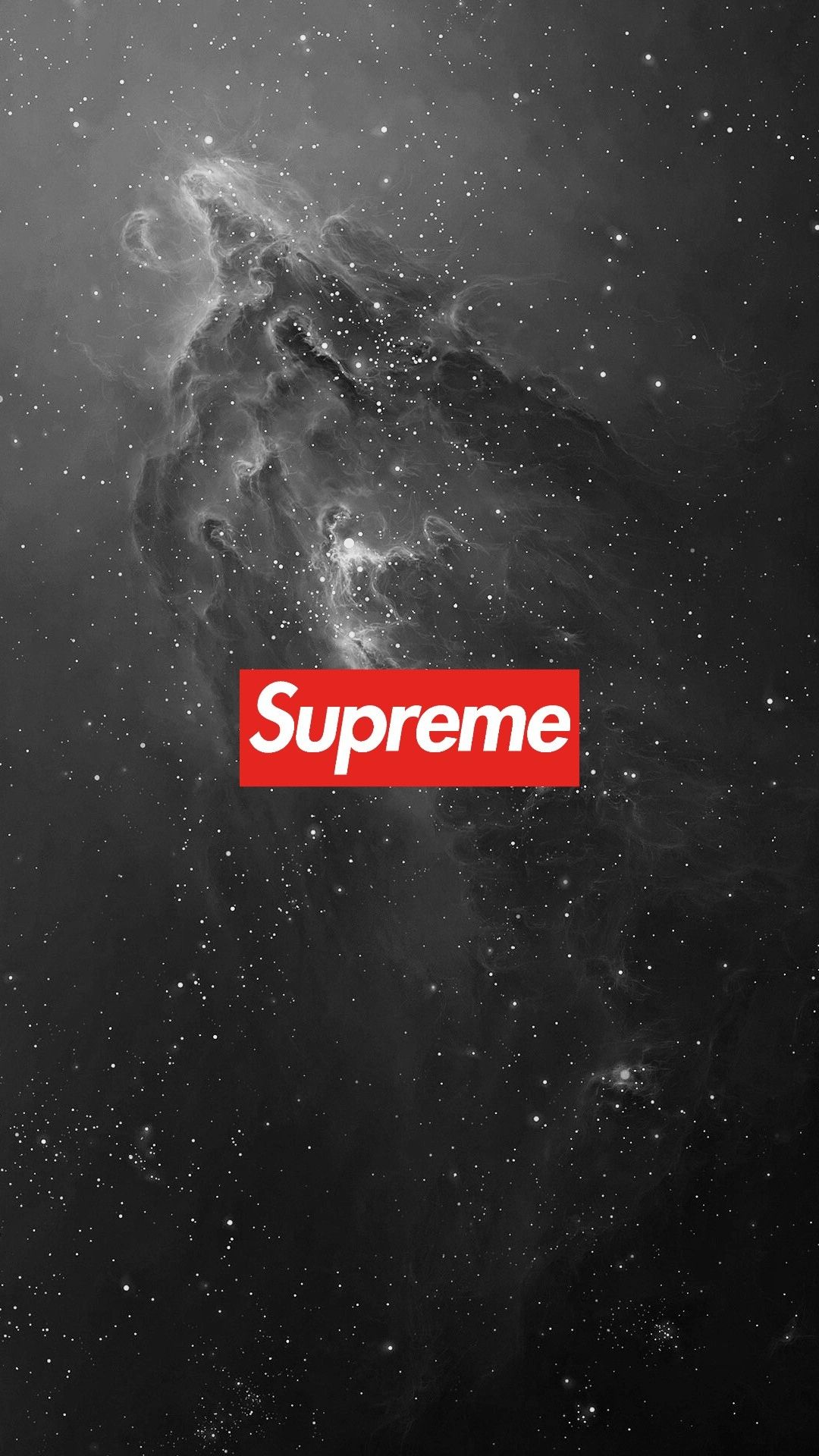 Supreme logo in the galaxy - Supreme