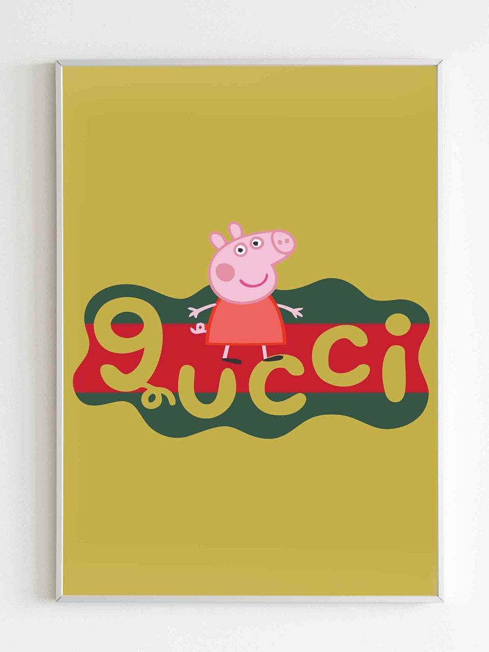 Pig peppa gucci poster - Peppa Pig, Gucci