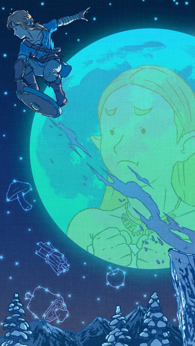 The Legend of Zelda: Breath of the Wild wallpaper for iPhone and Android. - Nintendo