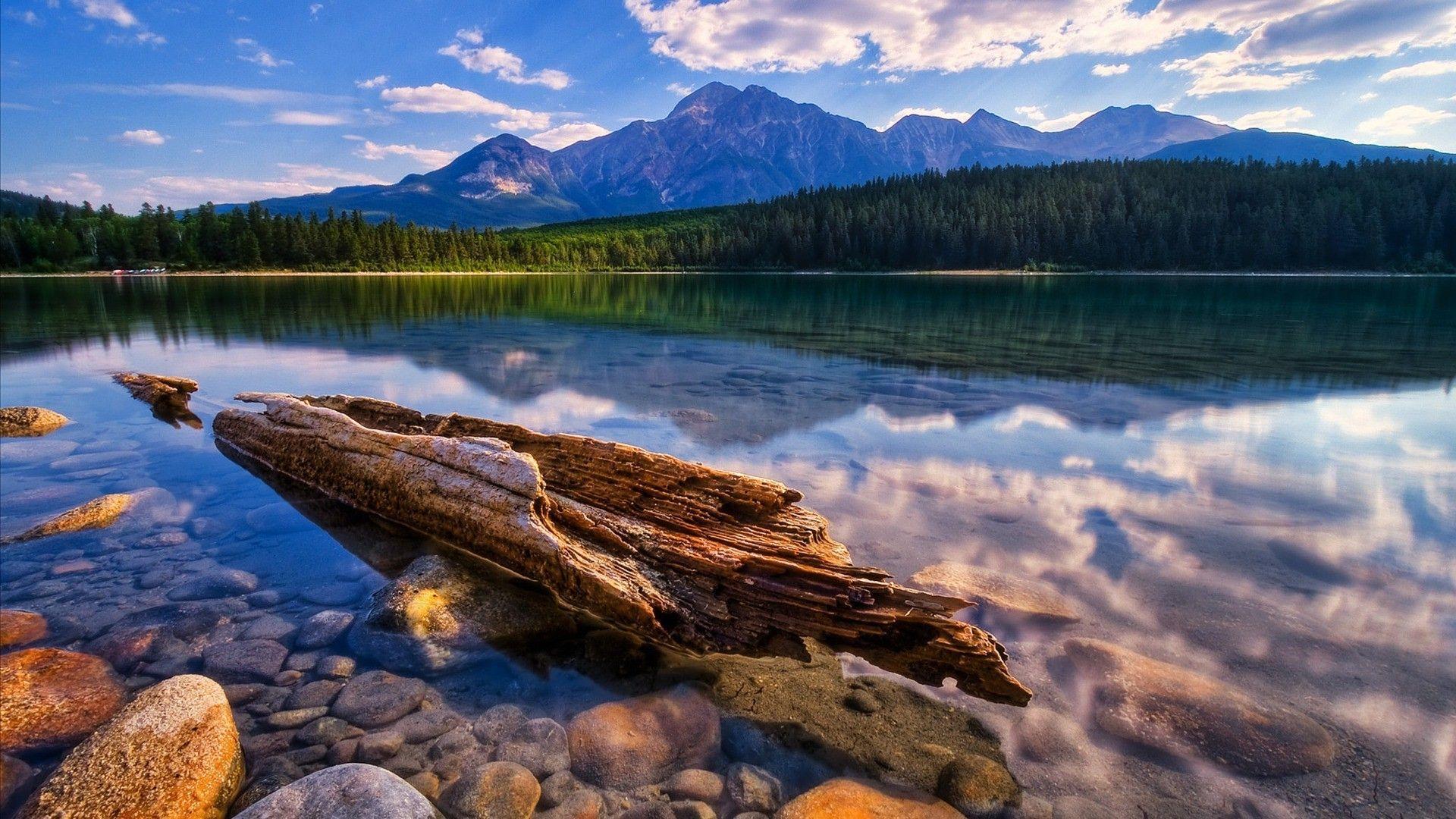 1920x1080 Patricia Lake, Canada wallpaper for desktop and mobile devices - Lake