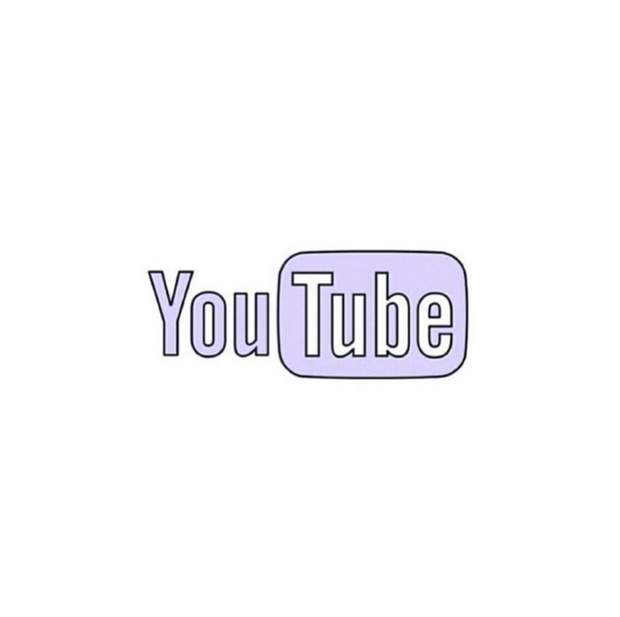 YouTube is probably the best thing that was ever created. Youtube logo, Snapchat logo, iPhone wallpaper tumblr aesthetic