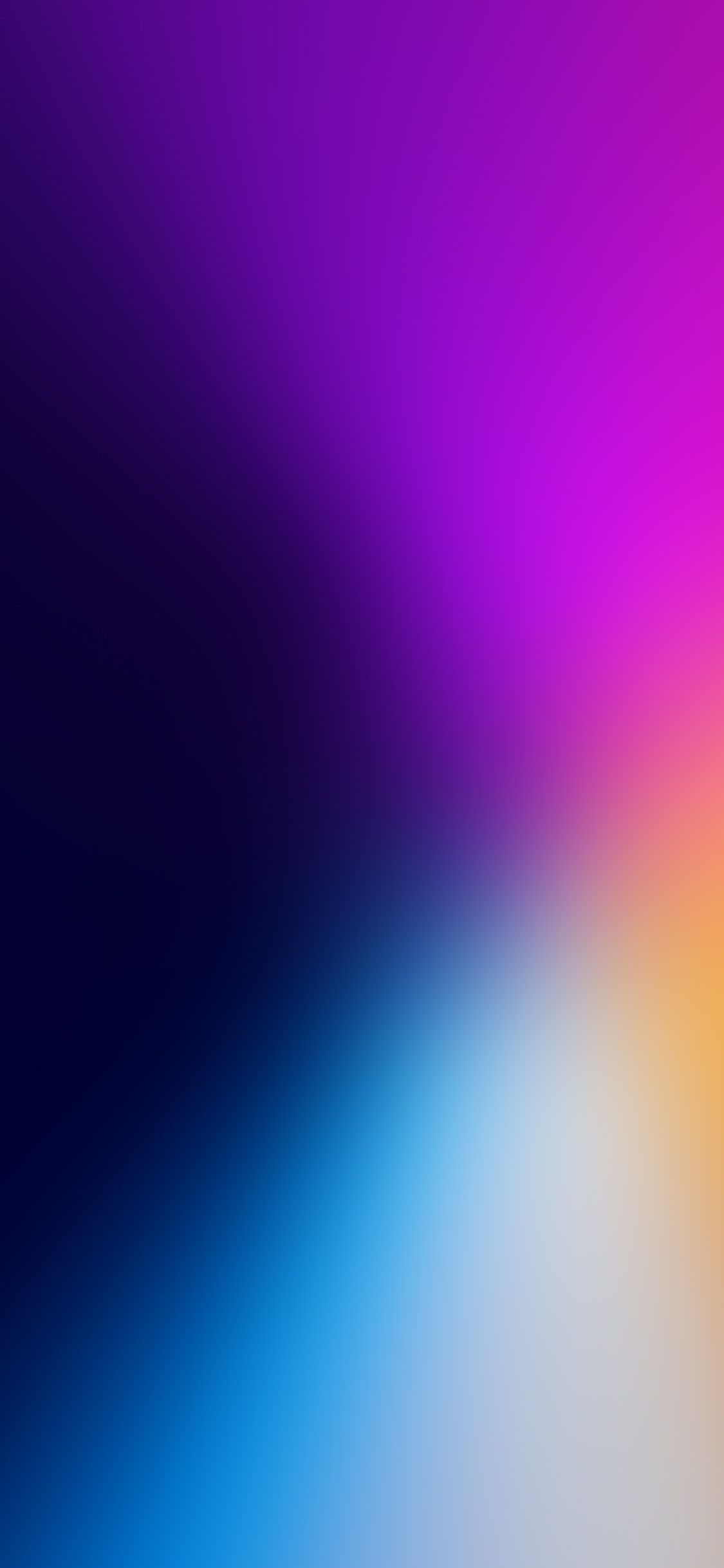 blur gradation apple event rainbow