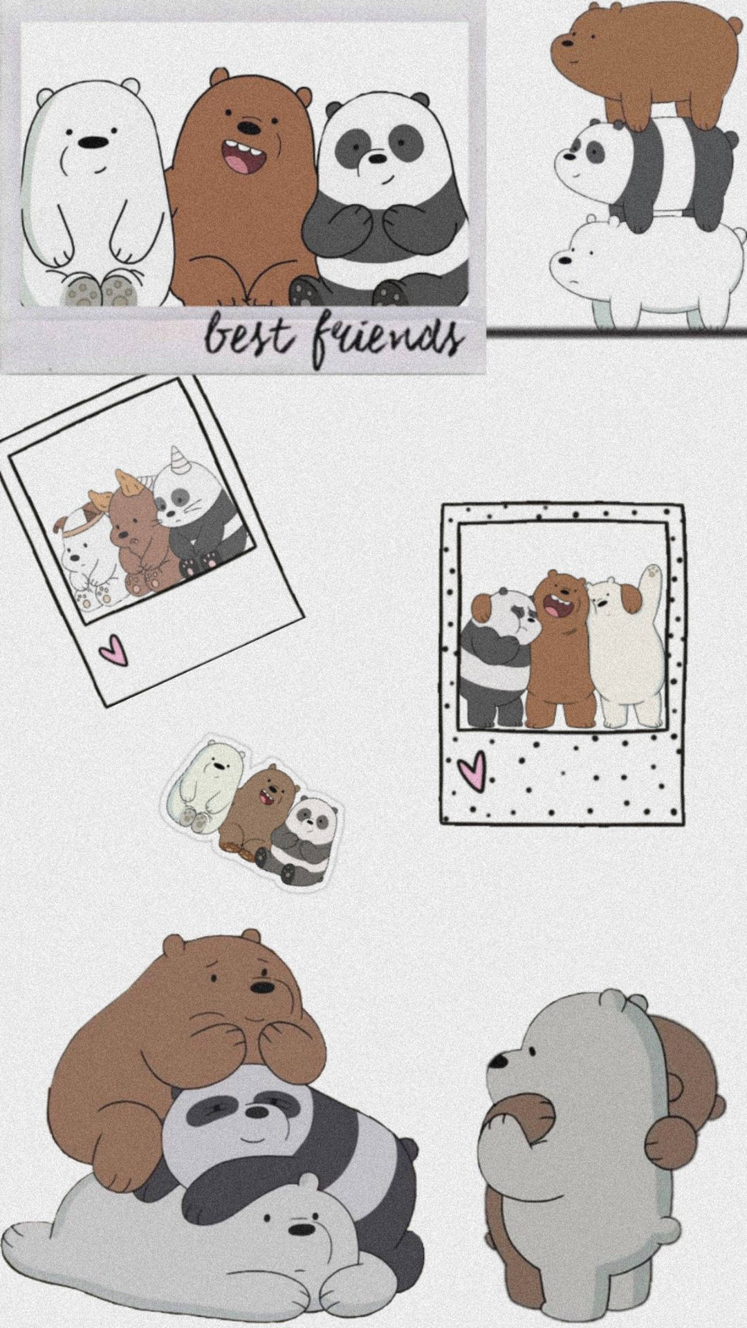 A collection of pictures that are all about bears - We Bare Bears