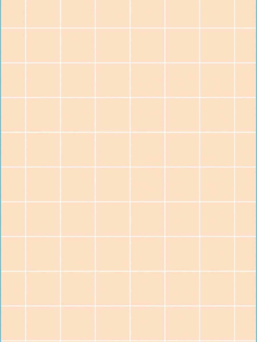 A square tile with white and beige squares - Pattern