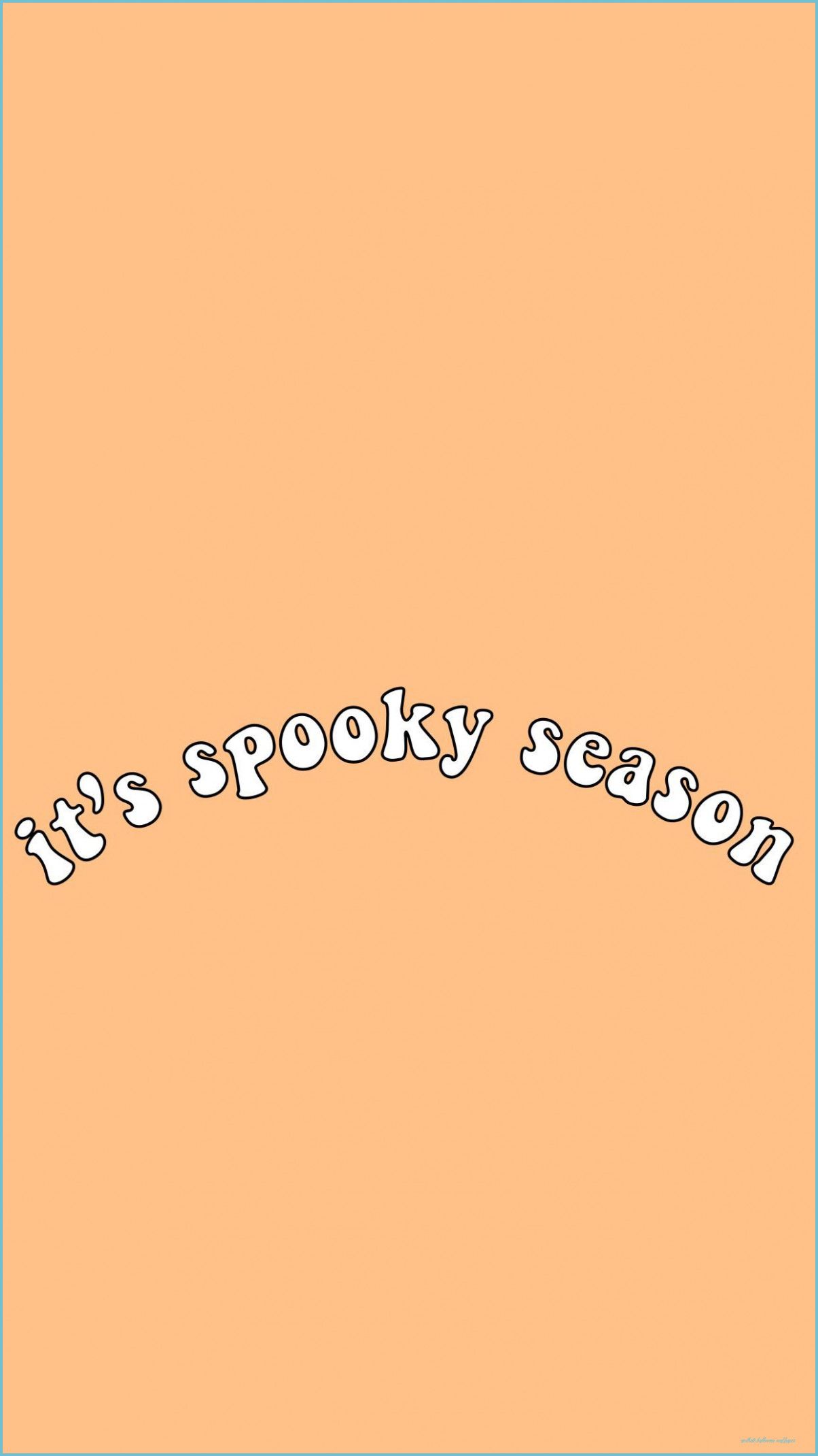 Its spooky season phone wallpaper - Cute Halloween