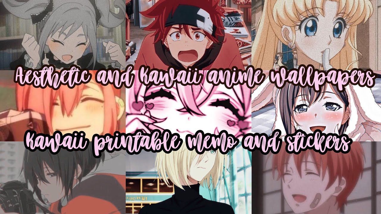 Aesthetic and kawaii anime wallpapers, hawaii printable meme and stickers - Animecore