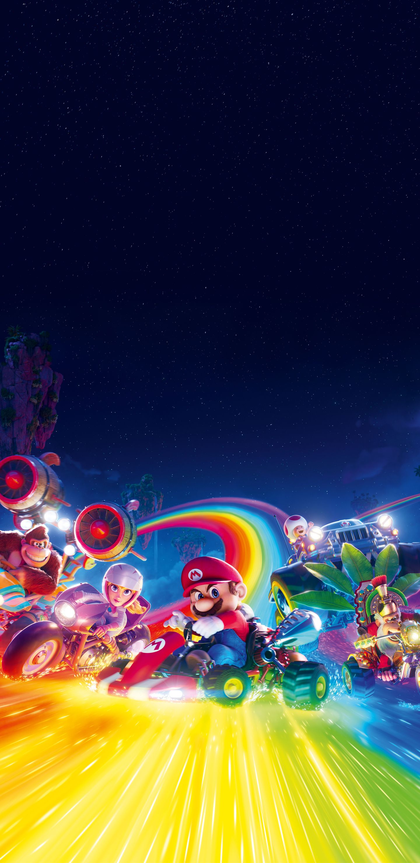 Stunning Super Mario Bros Movie 2023 Phone Wallpaper